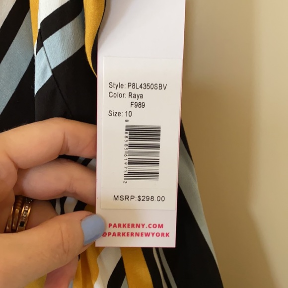 Parker Raya dress size 10 - Picture 5 of 5